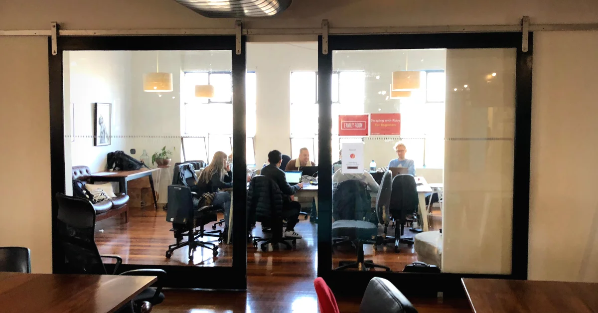 The RACV team working through their new pretotyping knowledge!